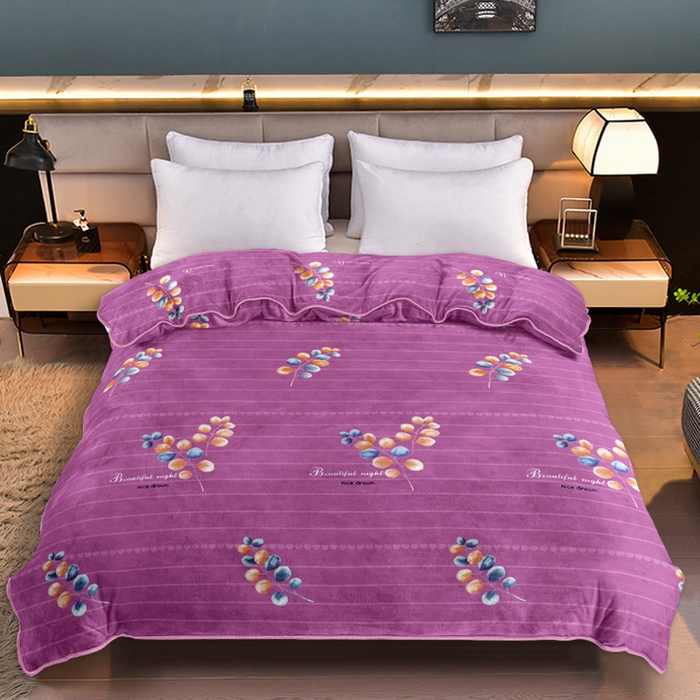 91家纺网 家纺一手货源 找家纺 眠多宝 2025新款8-9斤高克重牛奶绒四件套法莱绒水晶绒金貂绒抖音快手直播热款 红颜