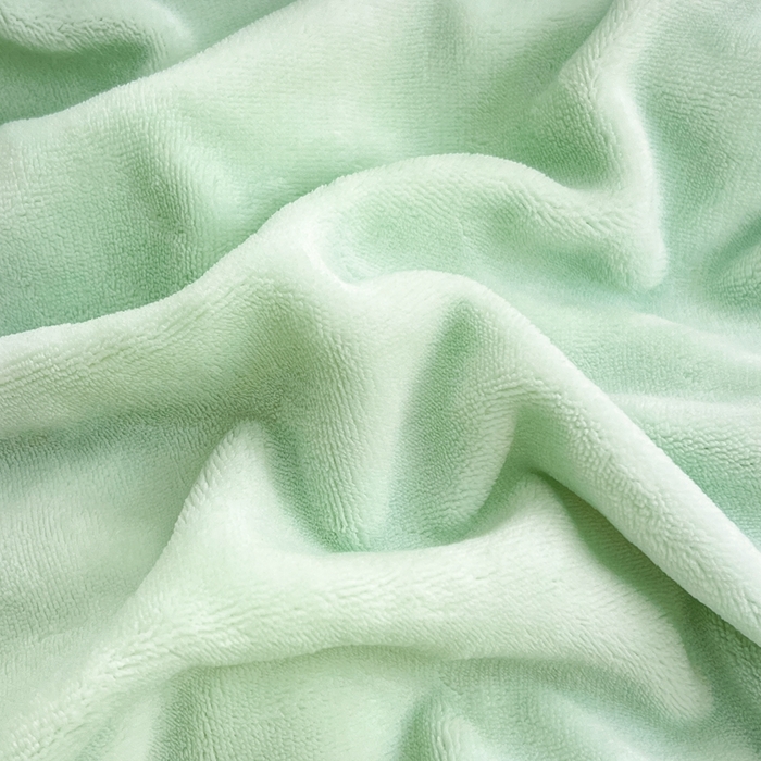 91家纺网 家纺一手货源 找家纺 木子家纺 2025新款半亩花田牛奶绒四件套 若草绿