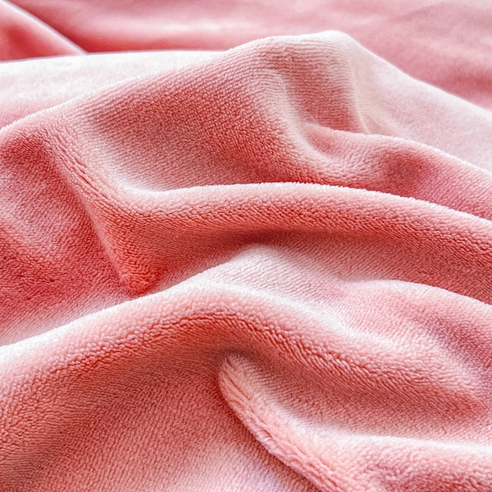 91家纺网 家纺一手货源 找家纺 木子家纺 2025新款半亩花田牛奶绒四件套 淡曙红