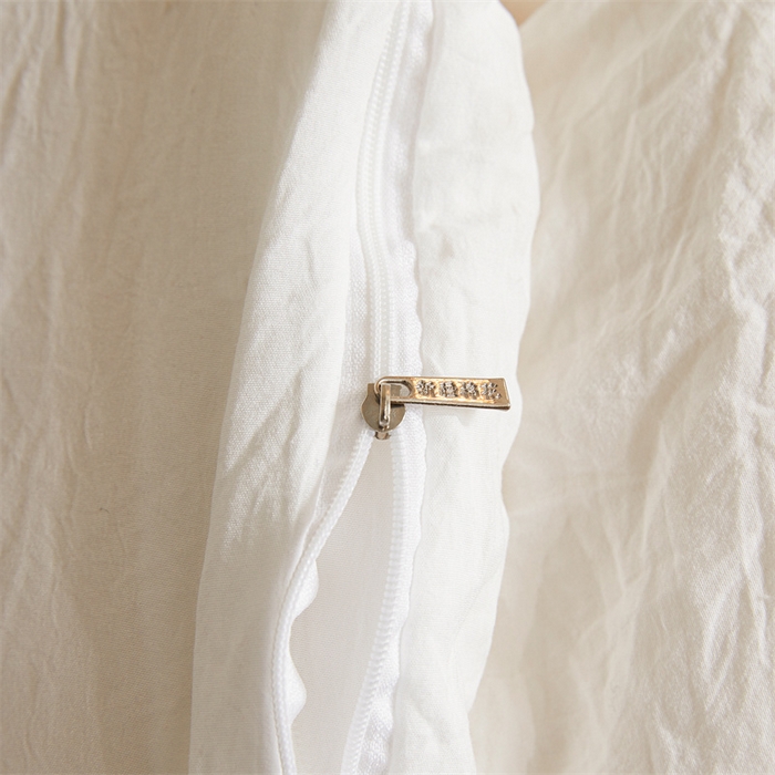 91家纺网 家纺一手货源 找家纺 西域种棉人 2025新款新疆纯棉花被子带皱手工水洗棉冬被被芯春秋被四季用盖被 云暖-白