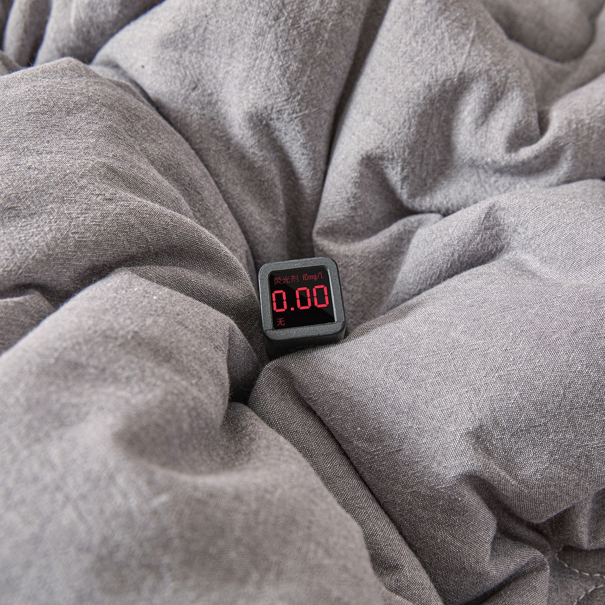 91家纺网 家纺一手货源 找家纺 西域种棉人 2025新款新疆纯棉花被子带皱手工水洗棉冬被被芯春秋被四季用盖被 简语被子-灰