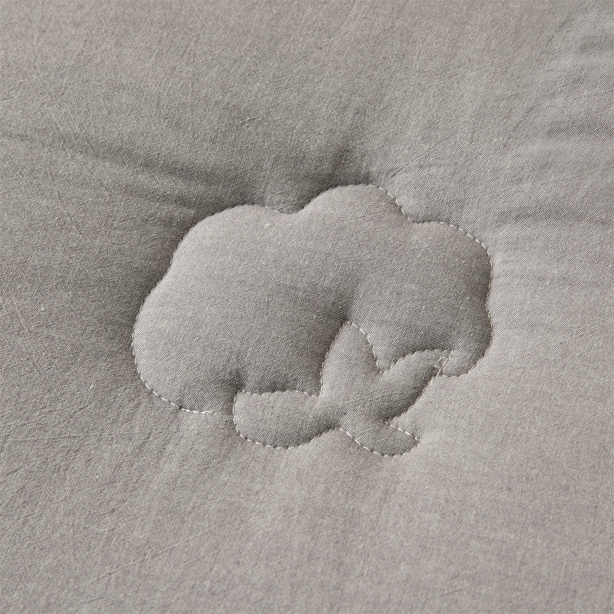 91家纺网 家纺一手货源 找家纺 西域种棉人 2025新款新疆纯棉花被子带皱手工水洗棉冬被被芯春秋被四季用盖被 风铃-灰