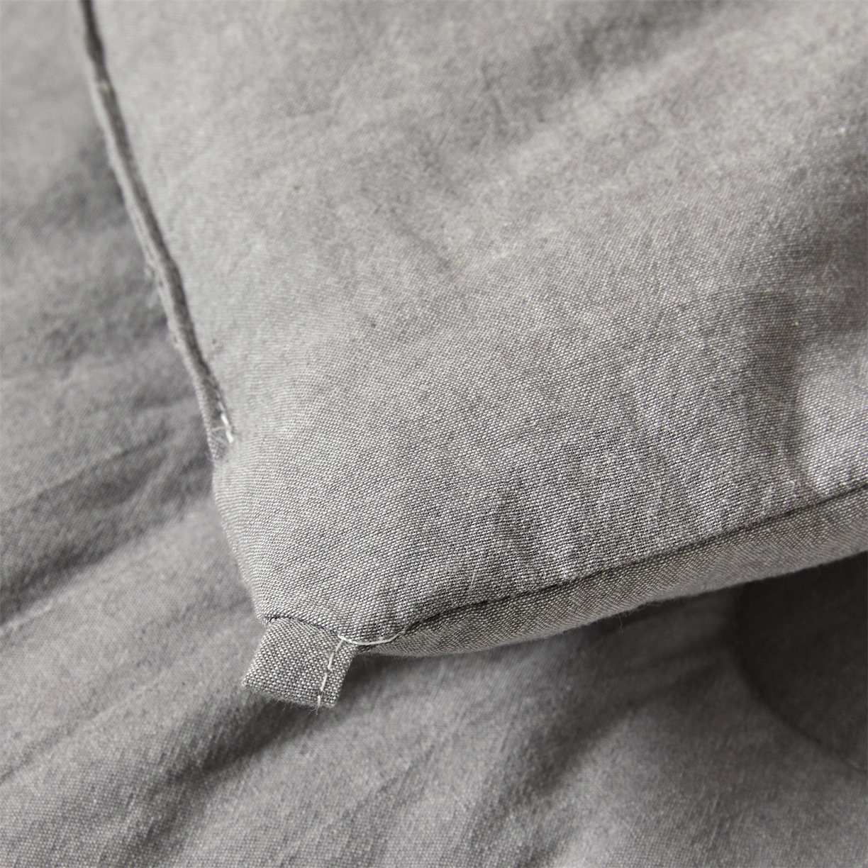 91家纺网 家纺一手货源 找家纺 西域种棉人 2025新款新疆纯棉花被子带皱手工水洗棉冬被被芯春秋被四季用盖被 风铃-灰