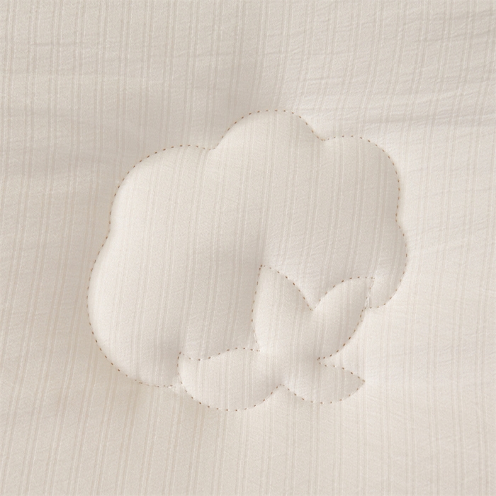 91家纺网 家纺一手货源 找家纺 西域种棉人 2025新款新疆纯棉花被子带皱手工水洗棉冬被被芯春秋被四季用盖被 洛风-白