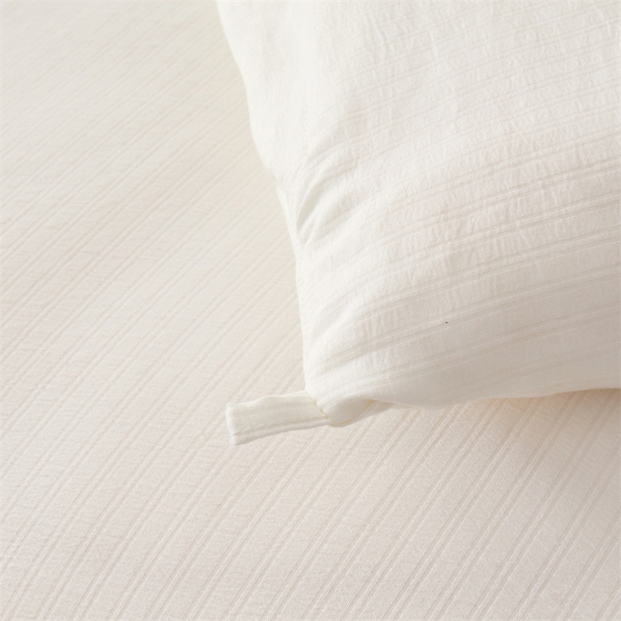 91家纺网 家纺一手货源 找家纺 西域种棉人 2025新款新疆纯棉花被子带皱手工水洗棉冬被被芯春秋被四季用盖被 洛风-白