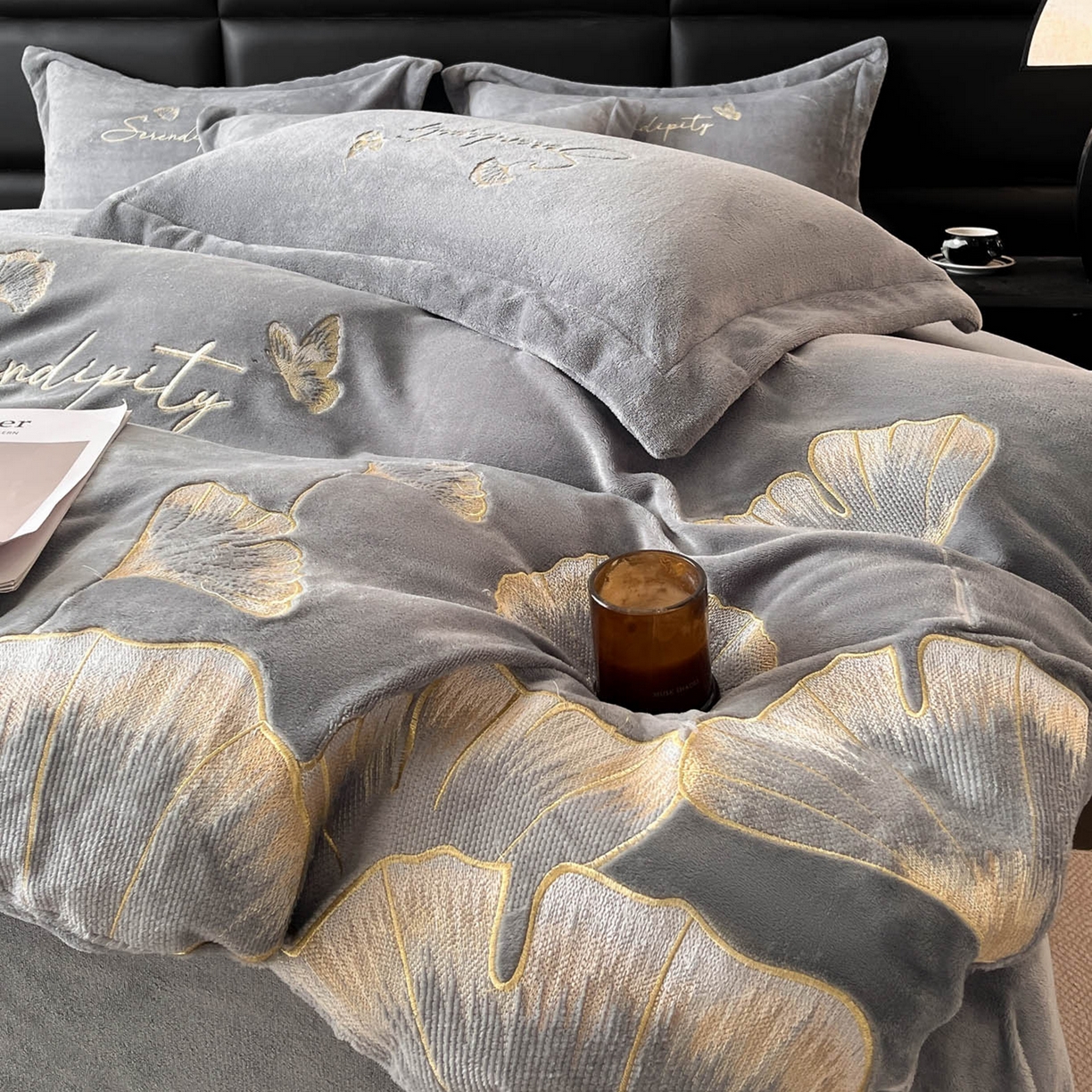 91家纺网 家纺一手货源 找家纺 （总）苏源家居 2025新款冬季轻奢风刺绣牛奶绒四件套-永恒