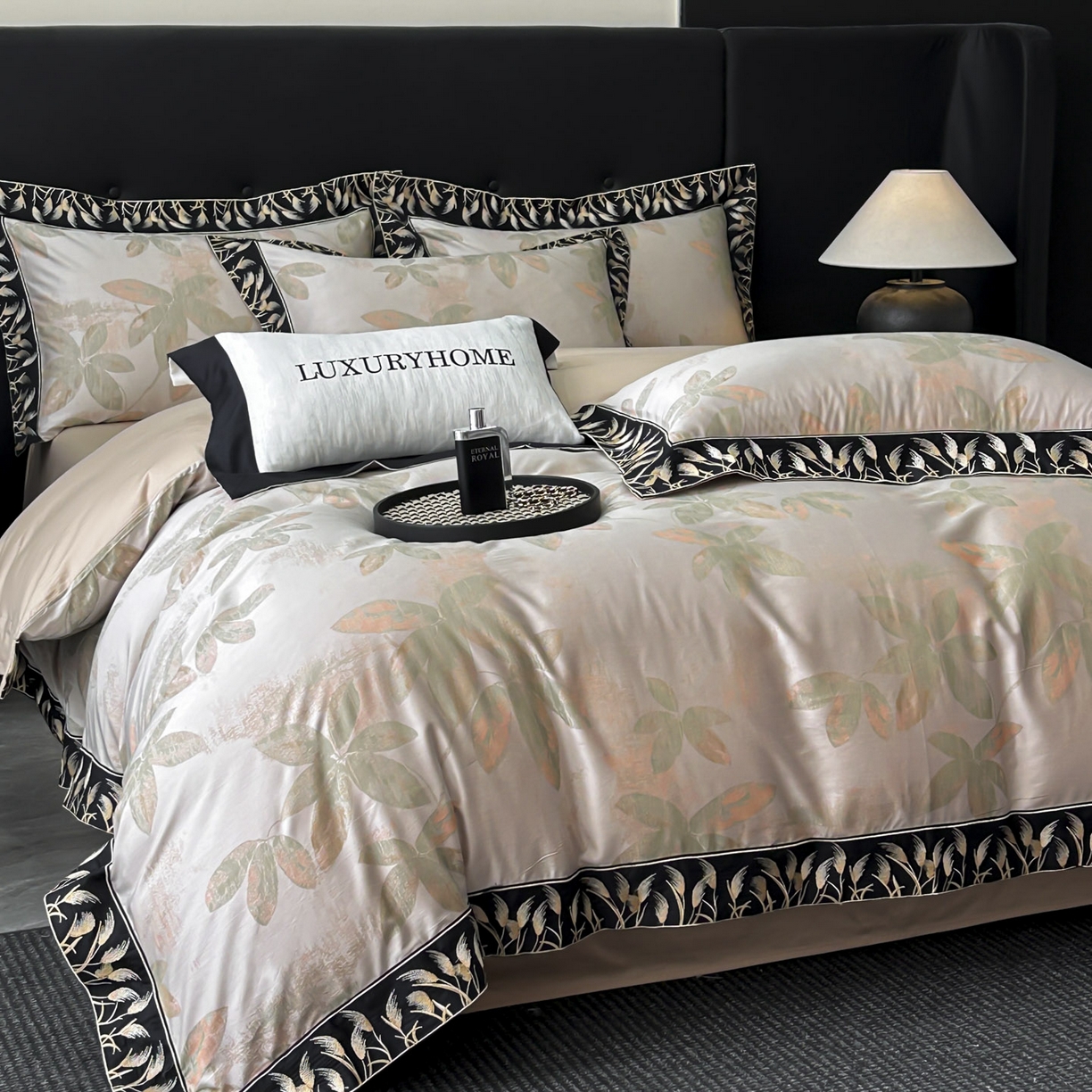 91家纺网 家纺一手货源 找家纺 （总）帝王家纺 2025冬季爆款牛奶绒刺绣四件套加厚珊瑚绒少女心被套-晚枫