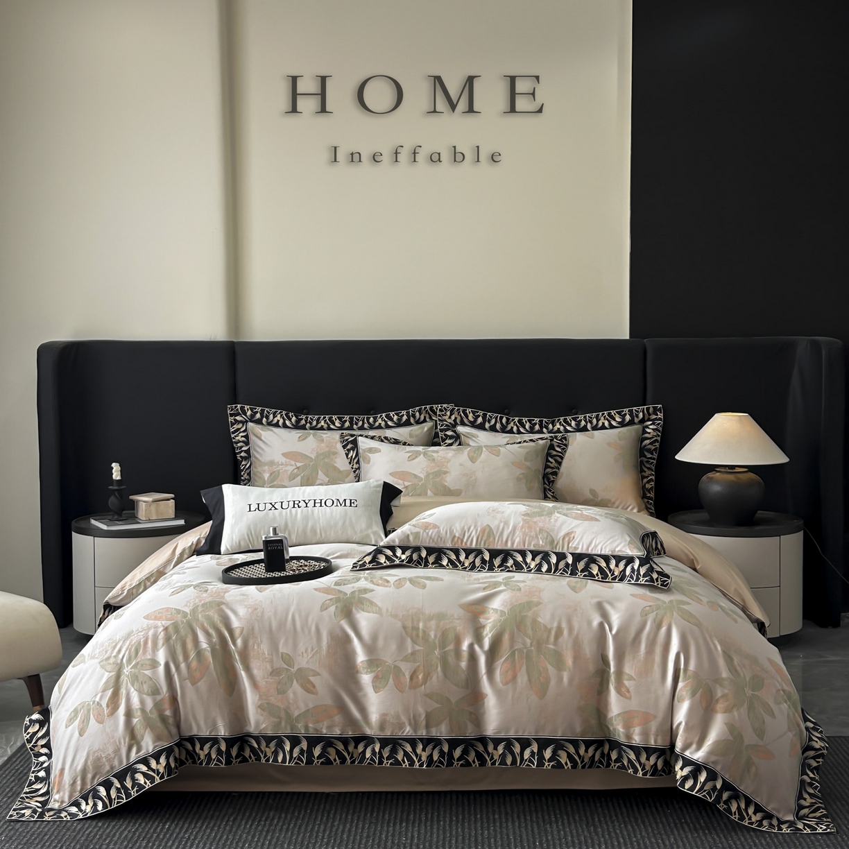 91家纺网 家纺一手货源 找家纺 （总）帝王家纺 2025冬季爆款牛奶绒刺绣四件套加厚珊瑚绒少女心被套-晚枫