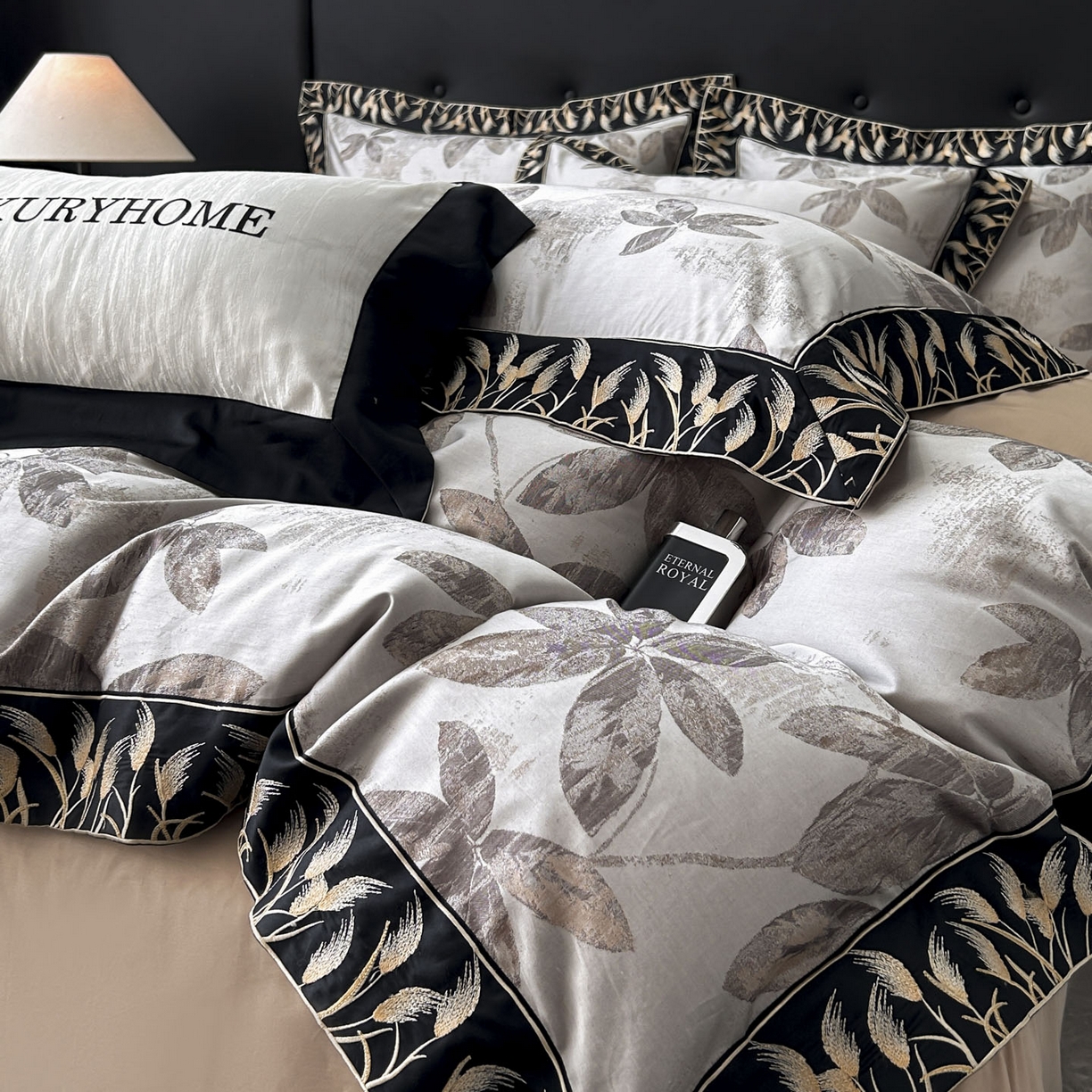 91家纺网 家纺一手货源 找家纺 （总）帝王家纺 2025冬季爆款牛奶绒刺绣四件套加厚珊瑚绒少女心被套-晚枫