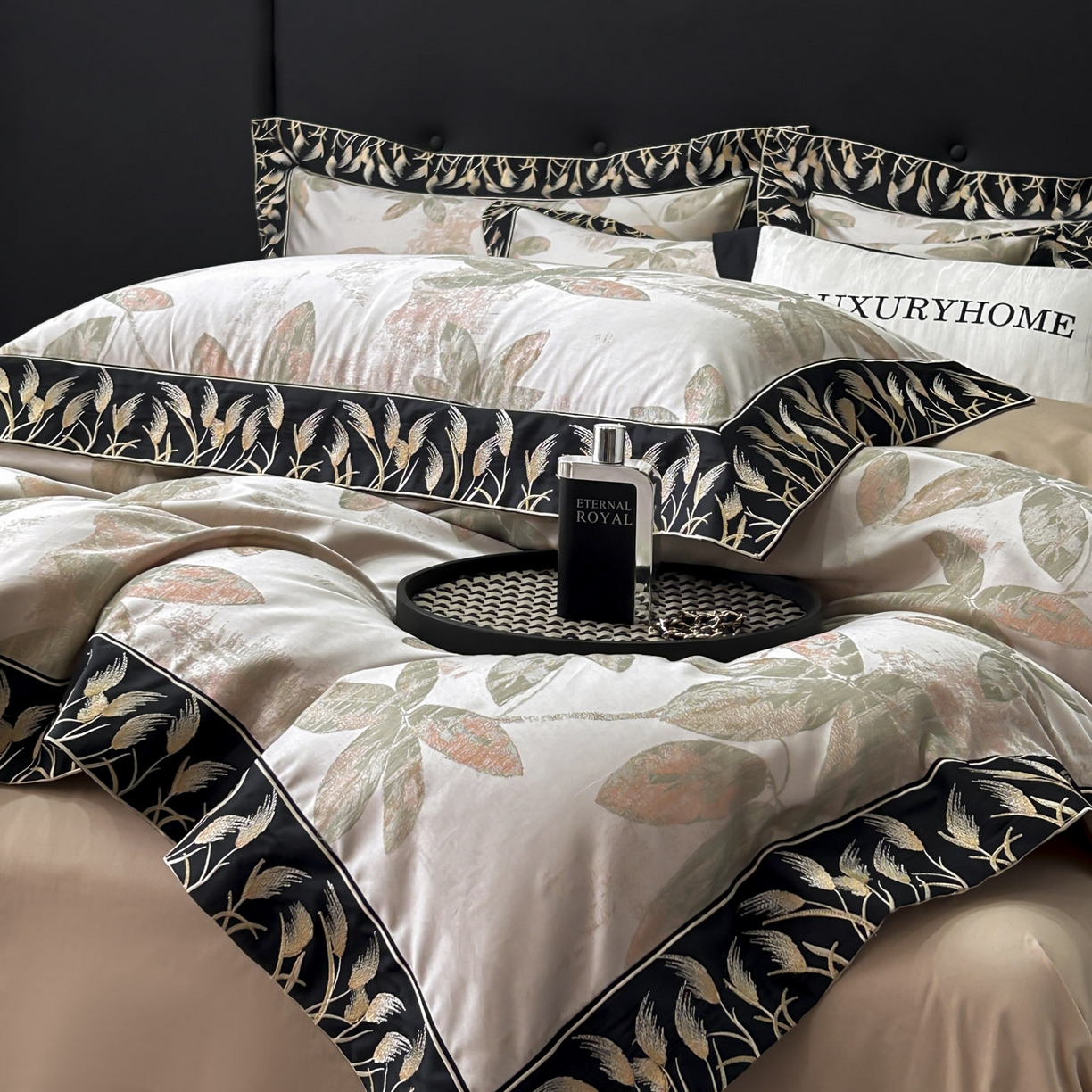 91家纺网 家纺一手货源 找家纺 （总）帝王家纺 2025冬季爆款牛奶绒刺绣四件套加厚珊瑚绒少女心被套-晚枫