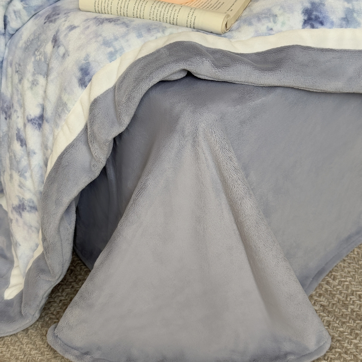 91家纺网 家纺一手货源 找家纺 多乐娜 2025新款高克重260g全消光牛奶绒数码印花法式油画风高端款四件套 （会员-20）控价最低368起 暮雨烟