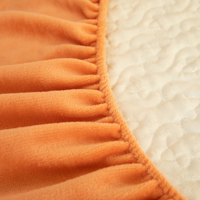 91家纺网 家纺一手货源 找家纺 （总）美达家纺 2025新款牛奶绒夹棉单床笠