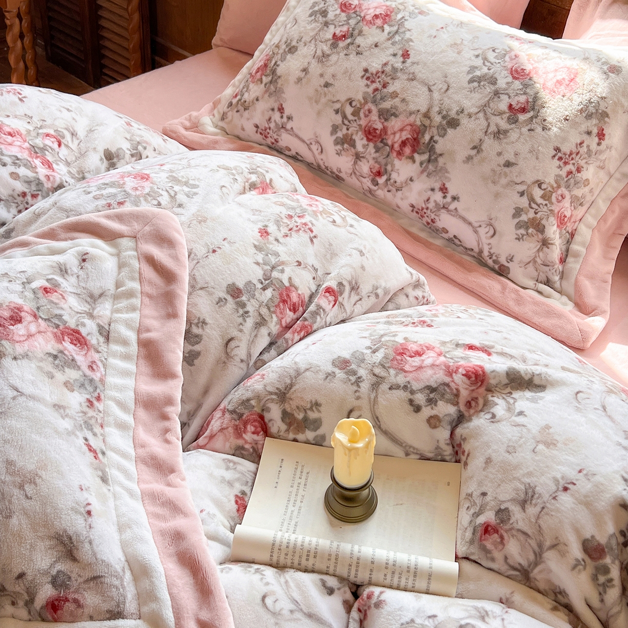 91家纺网 家纺一手货源 找家纺 多乐娜 2025新款高克重260g全消光牛奶绒数码印花法式油画风高端款四件套 （会员-20）控价最低368起 舒茹璟