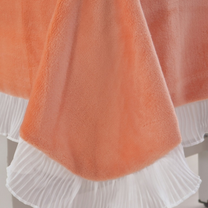 91家纺网 家纺一手货源 找家纺 （总）千姿坊 2025新款秋冬加厚牛奶绒纯色美 容床床单两件套有洞单件床罩