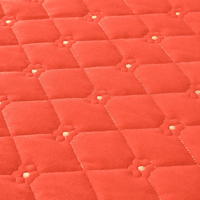 91家纺网 家纺一手货源 找家纺 （总）罗艺轩 2025新款婴儿绒加厚保暖床裙式三件套-心语