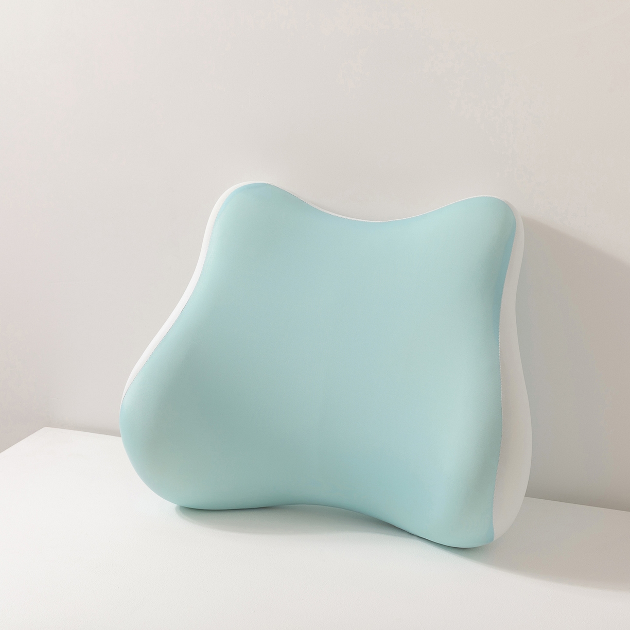 91家纺网 家纺一手货源 找家纺 （总）2025新款记忆棉腰靠腰枕支撑靠垫座椅工位透气办公室椅子护腰靠背垫