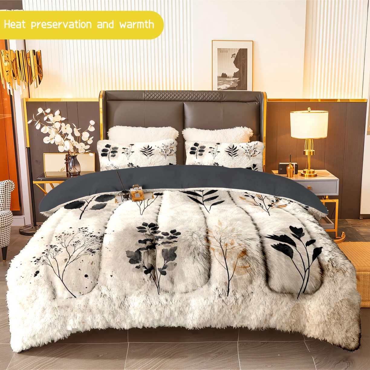 91家纺网 家纺一手货源 找家纺 合纵跨境工厂 一件定制pod模式跨境180G牛奶绒被套三件套一件代发temu希音集采亚马逊速卖 015923335