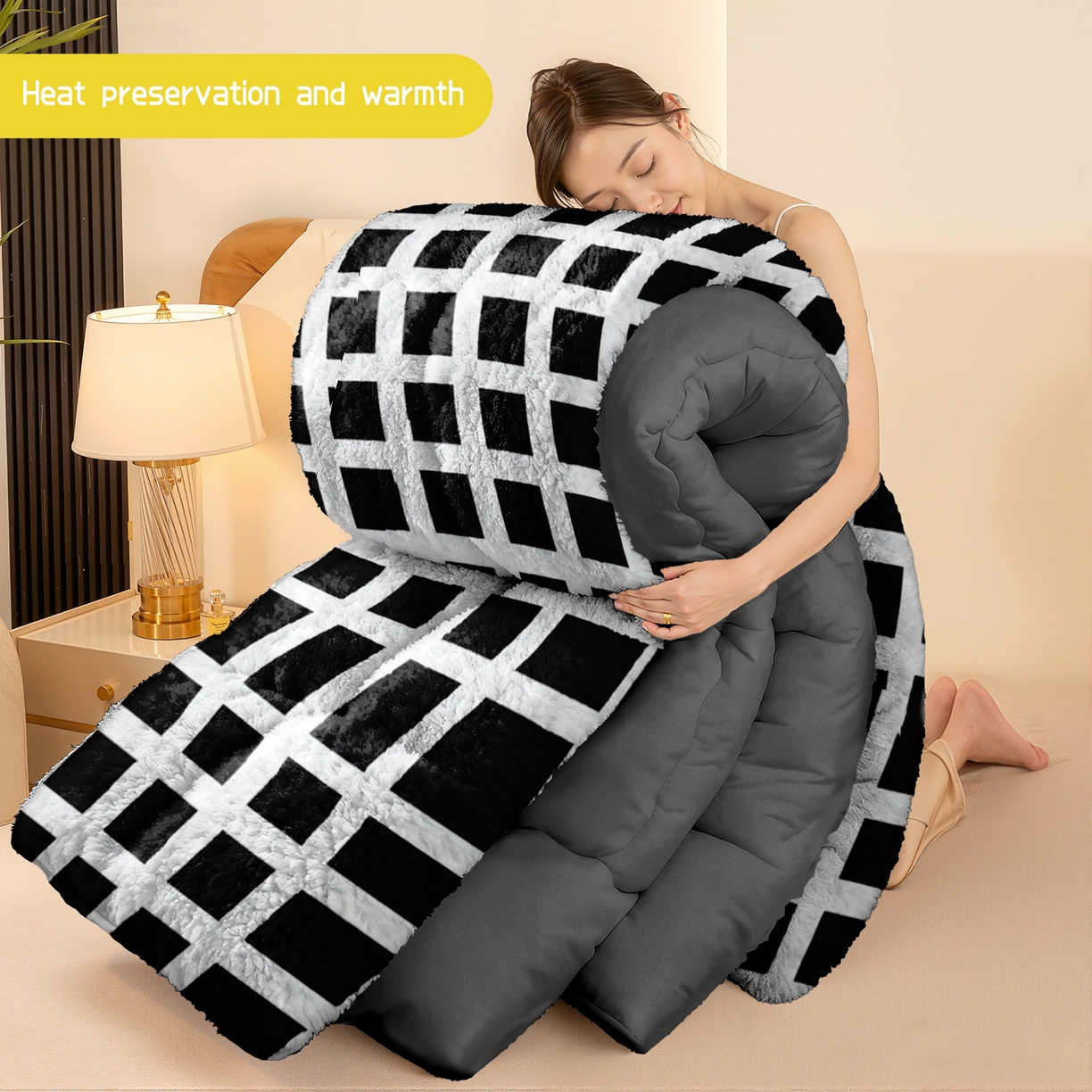 91家纺网 家纺一手货源 找家纺 合纵跨境工厂 一件定制pod模式跨境180G牛奶绒被套三件套一件代发temu希音集采亚马逊速卖 015923306