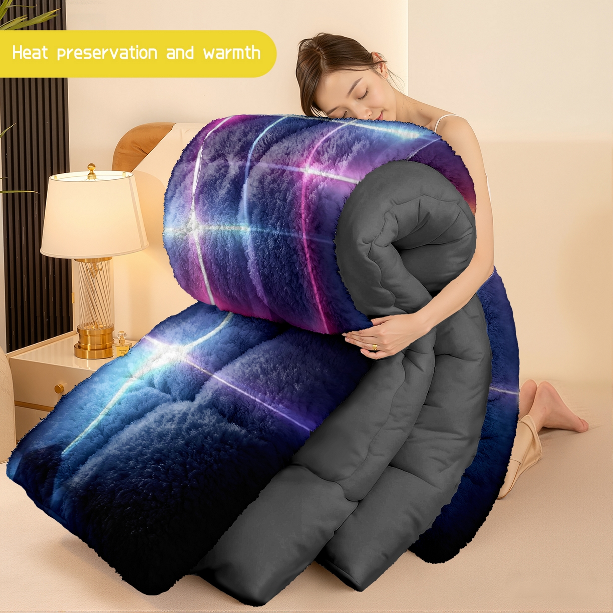 91家纺网 家纺一手货源 找家纺 合纵跨境工厂 一件定制pod模式跨境180G牛奶绒被套三件套一件代发temu希音集采亚马逊速卖 015923312