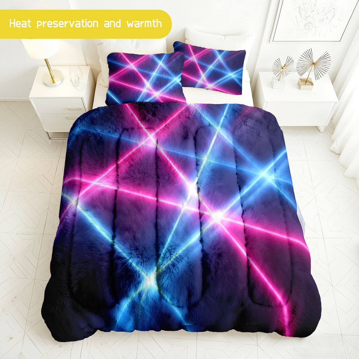 91家纺网 家纺一手货源 找家纺 合纵跨境工厂 一件定制pod模式跨境180G牛奶绒被套三件套一件代发temu希音集采亚马逊速卖 015923313