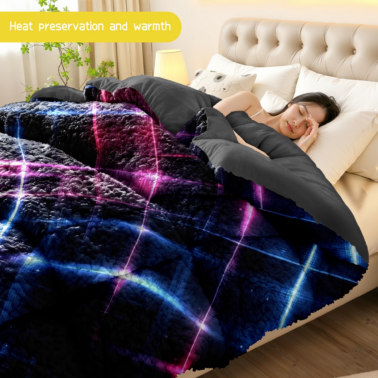 91家纺网 家纺一手货源 找家纺 合纵跨境工厂 一件定制pod模式跨境180G牛奶绒被套三件套一件代发temu希音集采亚马逊速卖 015923314