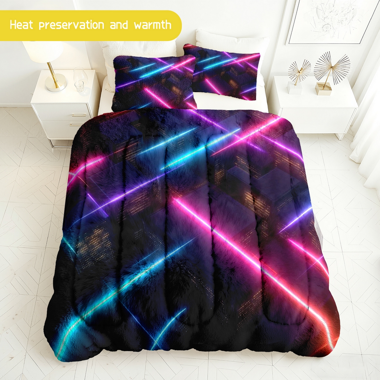 91家纺网 家纺一手货源 找家纺 合纵跨境工厂 一件定制pod模式跨境180G牛奶绒被套三件套一件代发temu希音集采亚马逊速卖 015923315