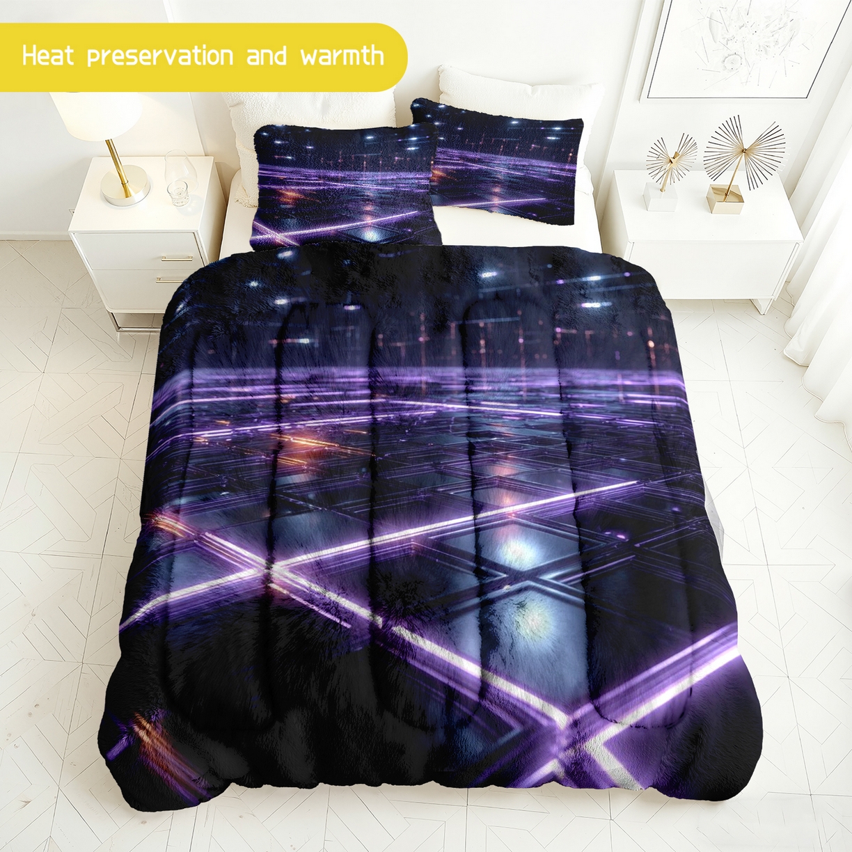 91家纺网 家纺一手货源 找家纺 合纵跨境工厂 一件定制pod模式跨境180G牛奶绒被套三件套一件代发temu希音集采亚马逊速卖 015923327