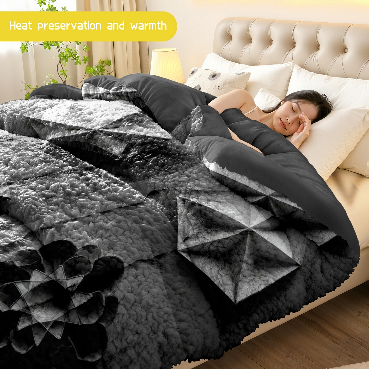 91家纺网 家纺一手货源 找家纺 合纵跨境工厂 一件定制pod模式跨境180G牛奶绒被套三件套一件代发temu希音集采亚马逊速卖 015923329