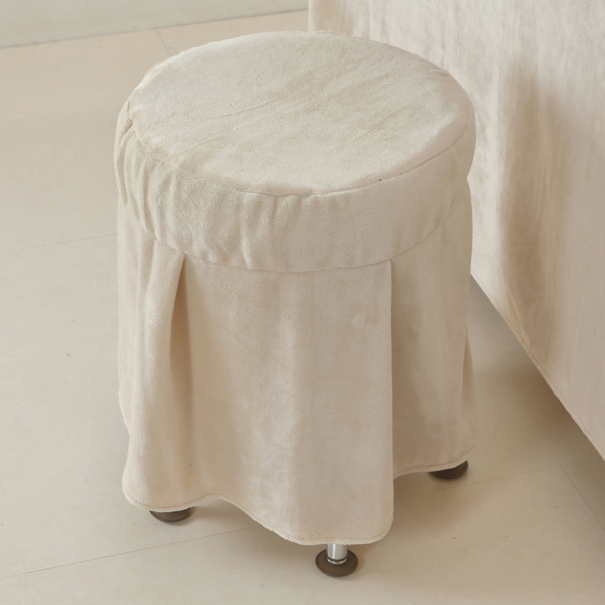 91家纺网 家纺一手货源 找家纺 千姿坊 2025新款秋冬加厚保暖牛奶绒美 容床罩四件套美 容院养生馆专用-叶语悠然 叶语悠然-卡其