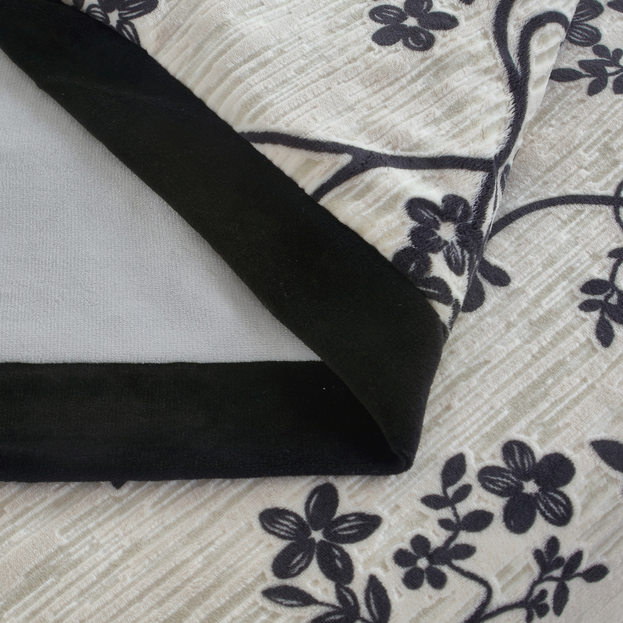 91家纺网 家纺一手货源 找家纺 千姿坊 2025新款秋冬加厚保暖牛奶绒美 容床罩四件套美 容院养生馆专用-叶语悠然 叶语悠然-浅灰