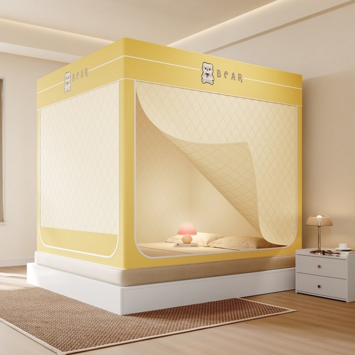 91家纺网 家纺一手货源 找家纺 （总）卓尔居 2025新款学生宿舍非一体式遮光床帘