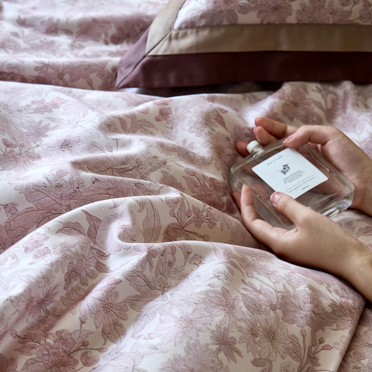 91家纺网 家纺一手货源 找家纺 （总）由丽家纺 2025新款双层拼角数码印花四件套 控价券后399起