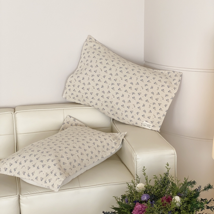 91家纺网 家纺一手货源 找家纺 麻依 2025新款安心棉枕巾四层全棉纱布枕头皮 兰溪