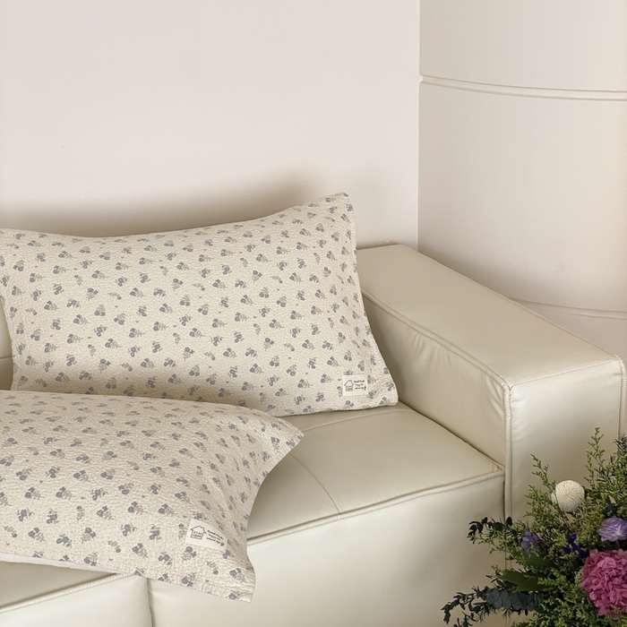 91家纺网 家纺一手货源 找家纺 麻依 2025新款安心棉枕巾四层全棉纱布枕头皮 兰溪