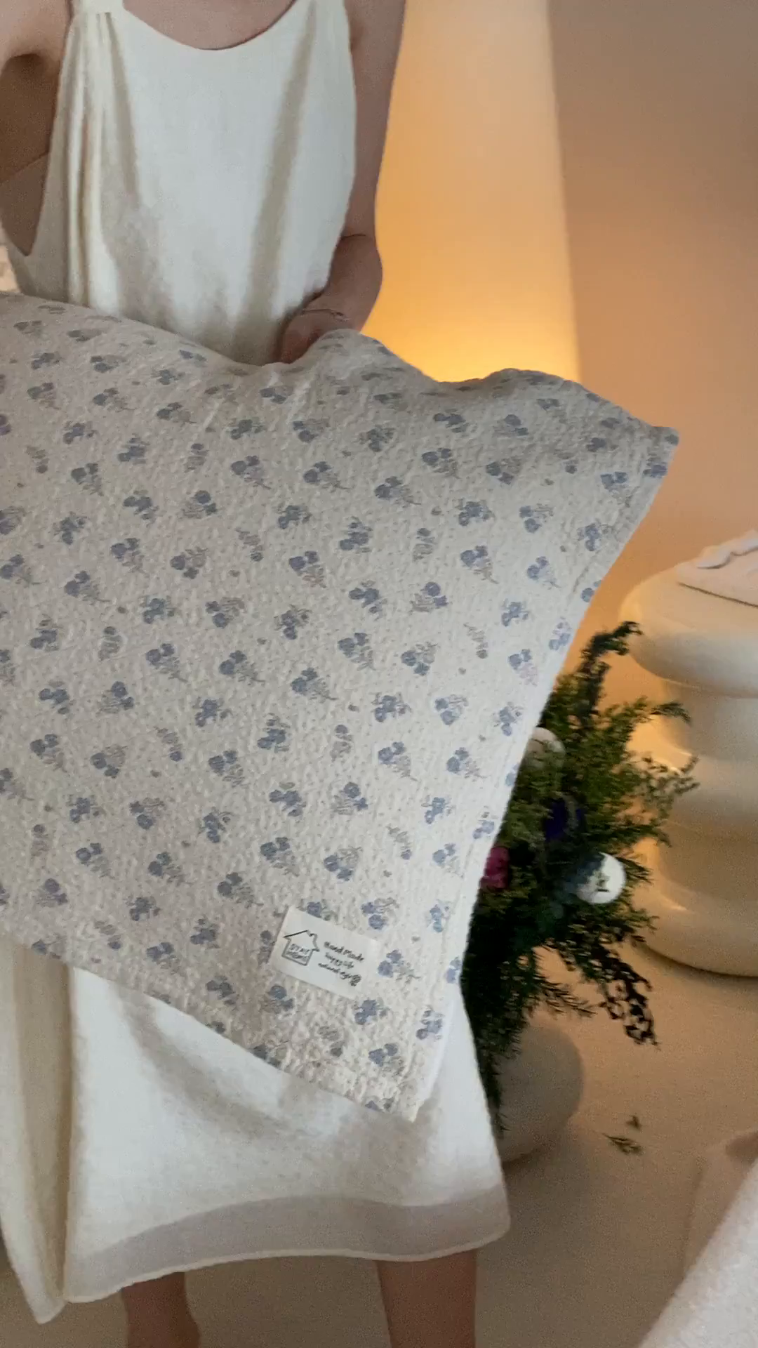 91家纺网 家纺一手货源 找家纺 麻依 2025新款安心棉枕巾四层全棉纱布枕头皮 兰溪