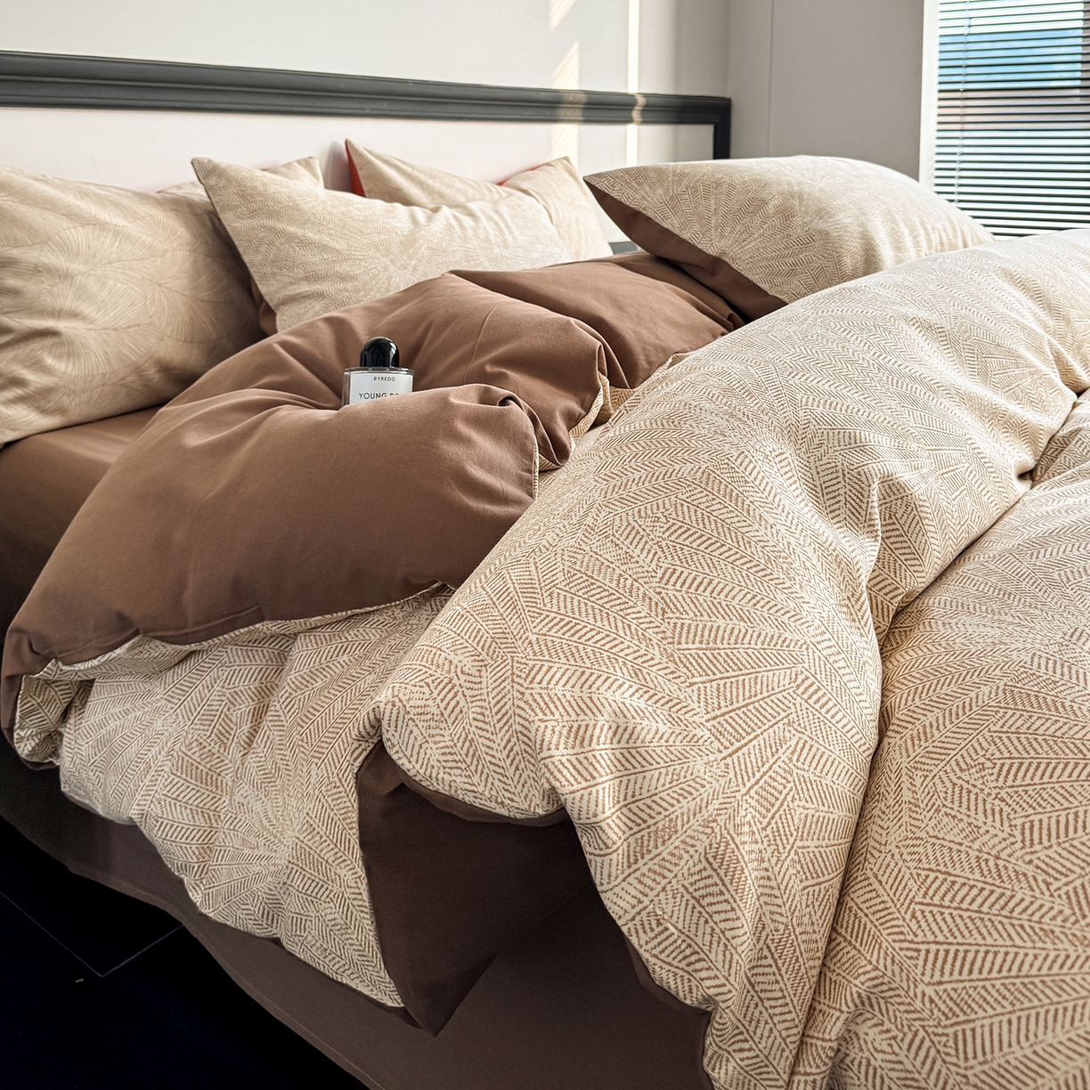 91家纺网 家纺一手货源 找家纺 红淳家纺 2025新款全棉加厚磨毛四件套 威廉-黄