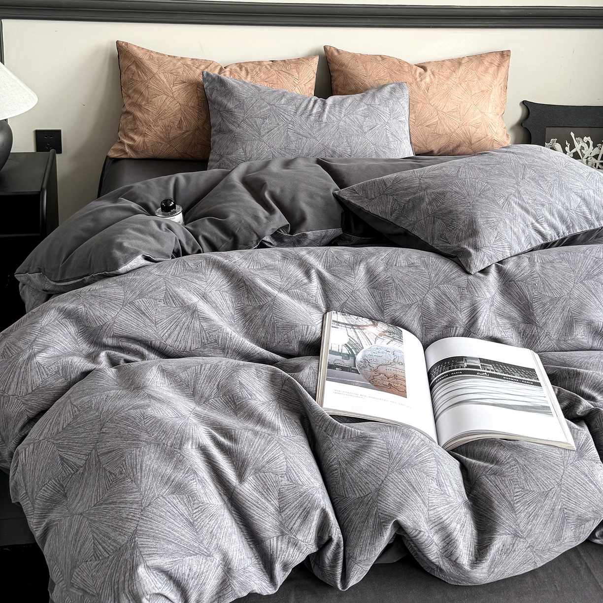 91家纺网 家纺一手货源 找家纺 （总）红淳家纺 2025新款全棉加厚磨毛四件套