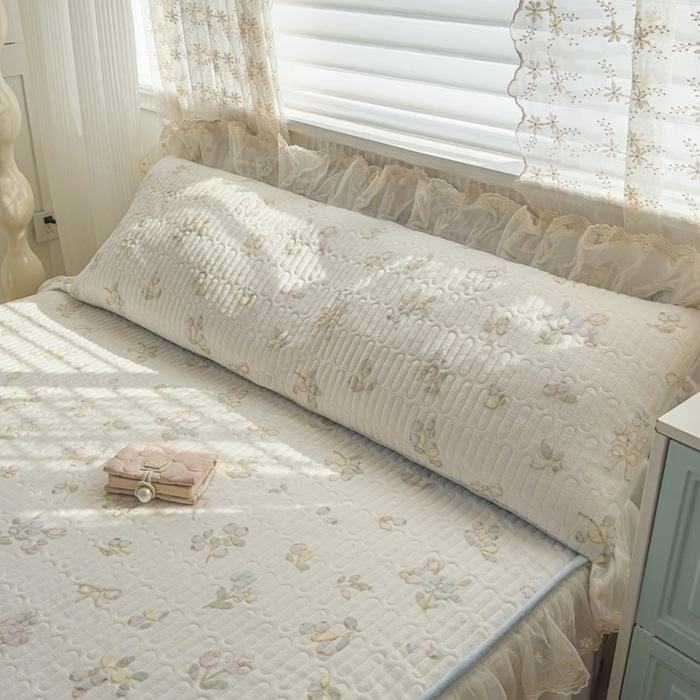 91家纺网 家纺一手货源 找家纺 家之硕家纺 2025新款立体雕花可拆洗牛奶绒枕套系列 田园生活