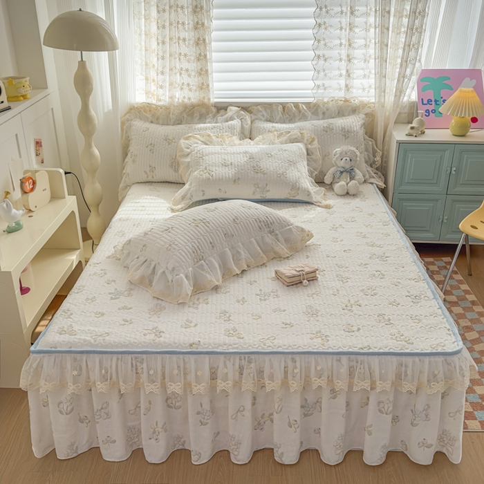 91家纺网 家纺一手货源 找家纺 家之硕家纺 2025新款立体雕花可拆洗牛奶绒枕套系列 田园生活