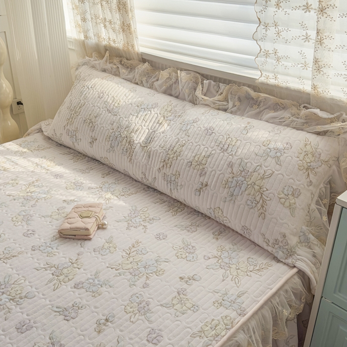 91家纺网 家纺一手货源 找家纺 家之硕家纺 2025新款立体雕花可拆洗牛奶绒枕套系列 花韵