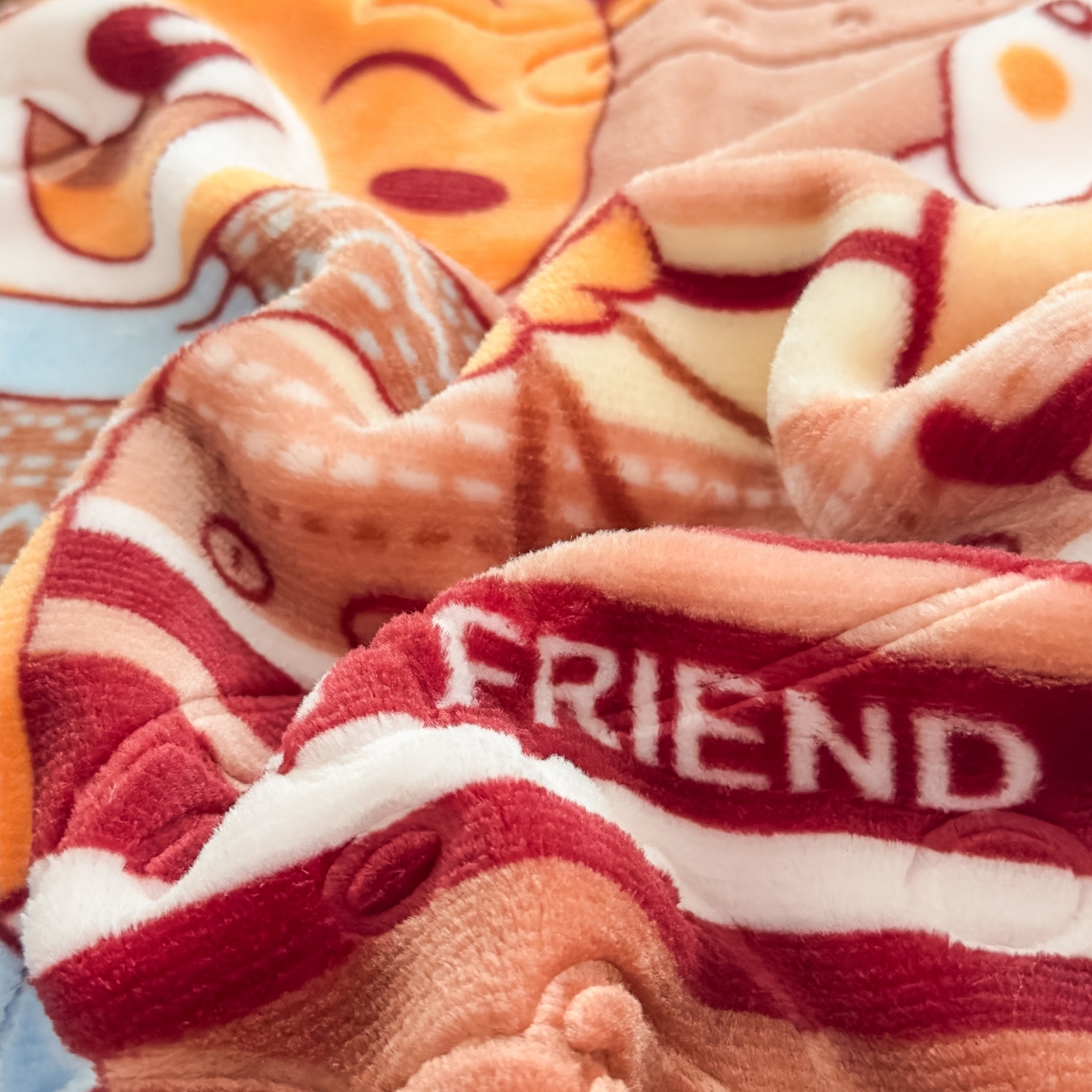 91家纺网 家纺一手货源 找家纺 悦织湾家纺 2025新款拉舍尔双层云绒童毯毯子卡通休闲沙发盖毯毛毯儿童婴幼儿宝宝小毯子 冰上运动20#咖