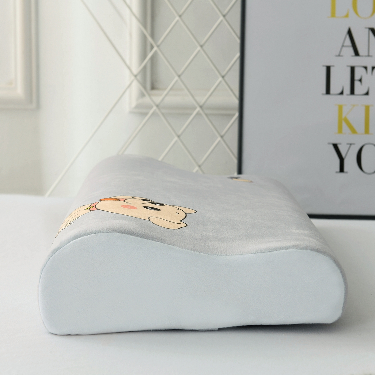 91家纺网 家纺一手货源 找家纺 小猫派 2025新款水晶绒12生肖枕套 狗