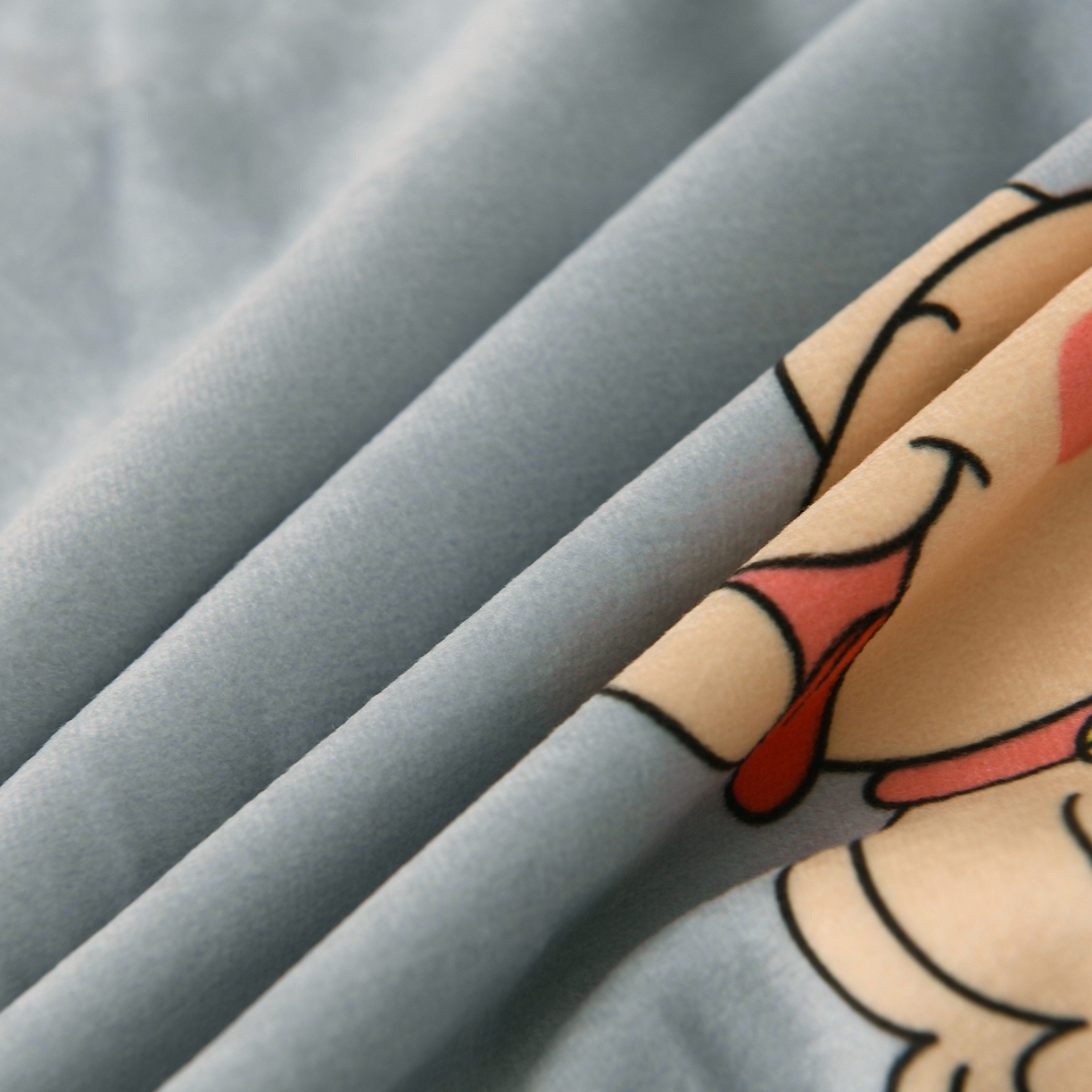 91家纺网 家纺一手货源 找家纺 小猫派 2025新款水晶绒12生肖枕套 狗