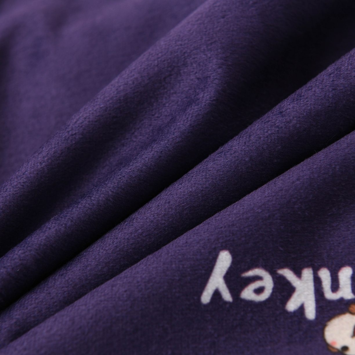 91家纺网 家纺一手货源 找家纺 小猫派 2025新款水晶绒12生肖枕套 猴