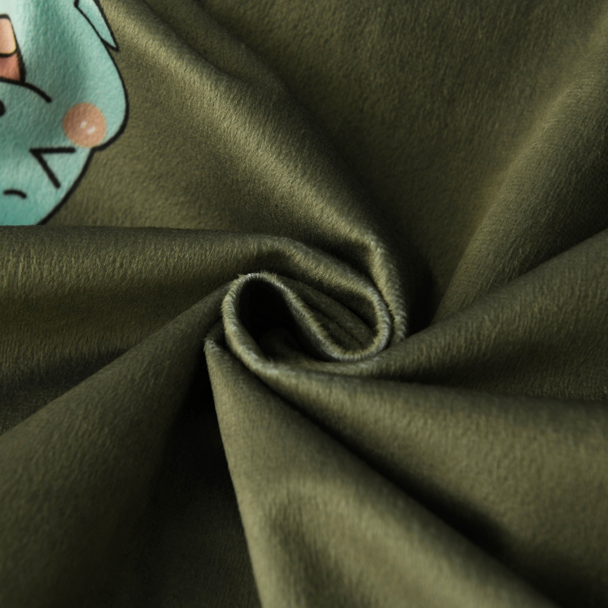 91家纺网 家纺一手货源 找家纺 小猫派 2025新款水晶绒12生肖枕套 龙