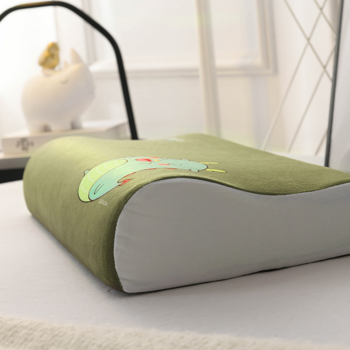 91家纺网 家纺一手货源 找家纺 小猫派 2025新款水晶绒12生肖枕套 龙