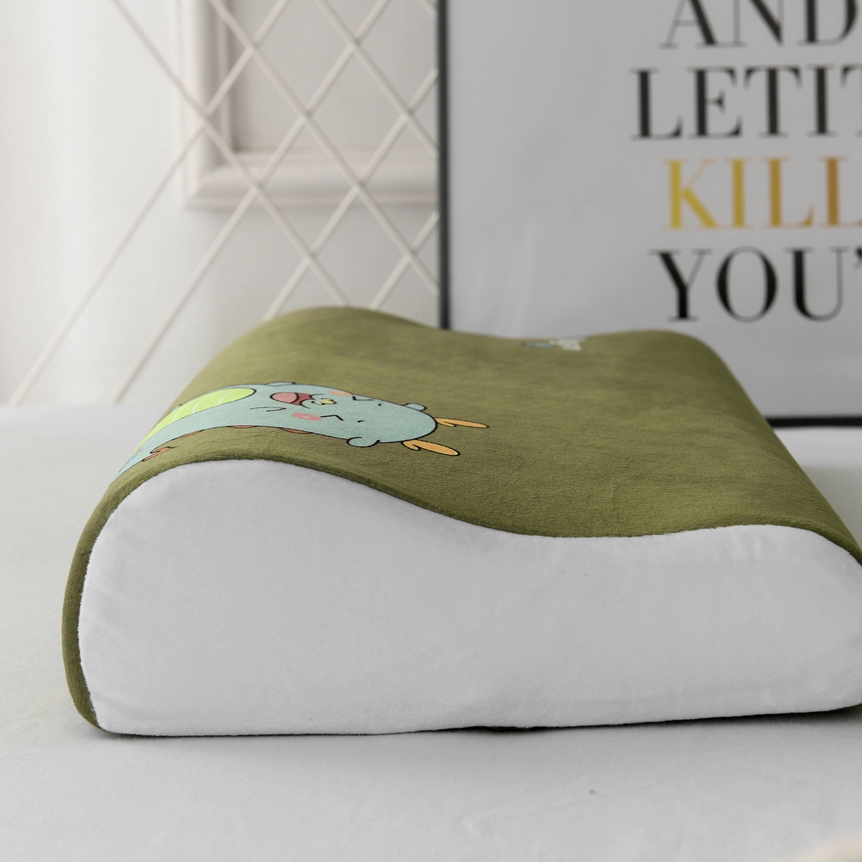 91家纺网 家纺一手货源 找家纺 小猫派 2025新款水晶绒12生肖枕套 龙