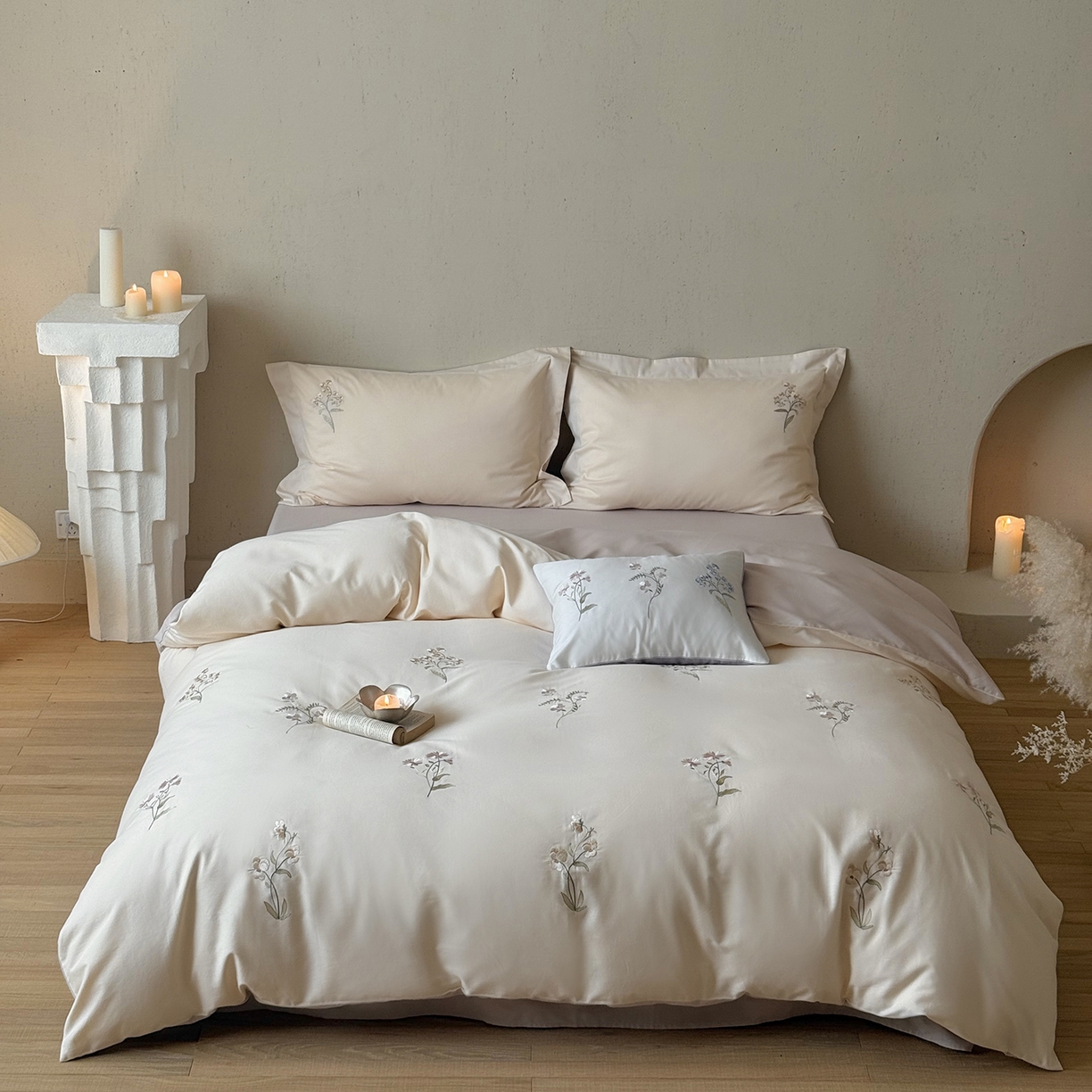 91家纺网 家纺一手货源 找家纺 （总）佳汐蓝家纺 2025秋冬新款磨毛四件套系列