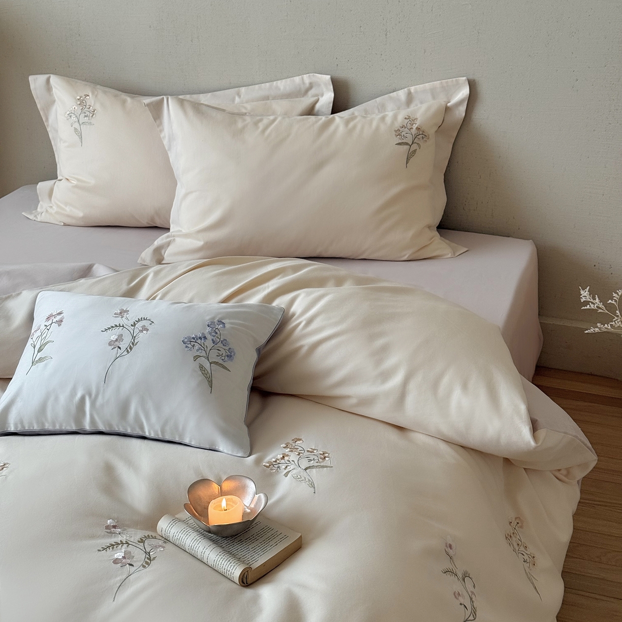 91家纺网 家纺一手货源 找家纺 （总）佳汐蓝家纺 2025秋冬新款磨毛四件套系列