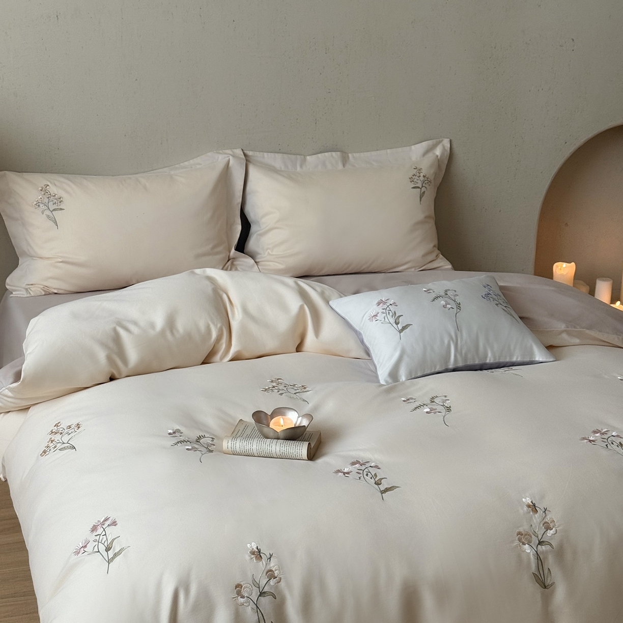 91家纺网 家纺一手货源 找家纺 （总）佳汐蓝家纺 2025秋冬新款磨毛四件套系列